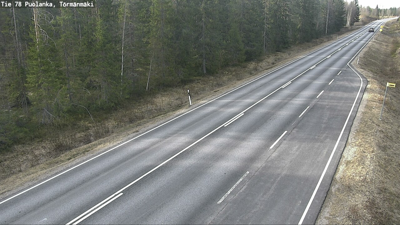 Kelikamerat Kuva Tie 78 Puolanka, Törmänmäki, Puolanka, Kainuu