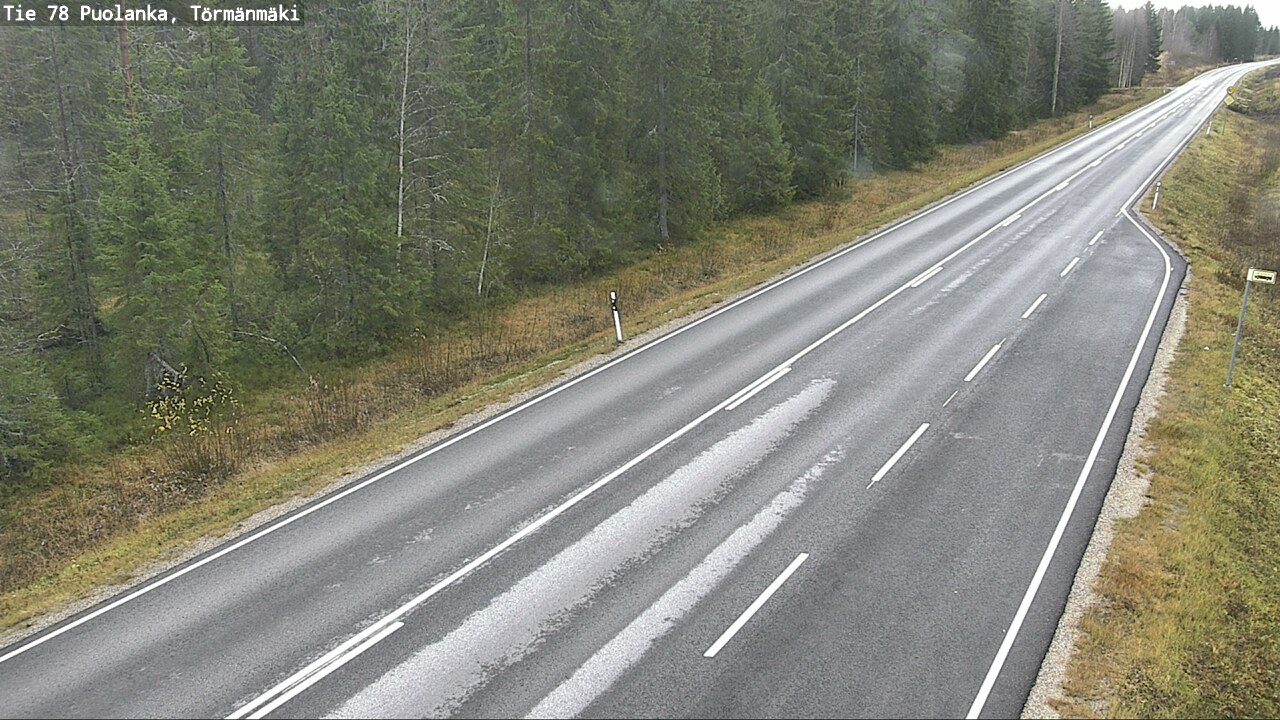 Kelikamerat Kuva Tie 78 Puolanka, Törmänmäki, Puolanka, Kainuu