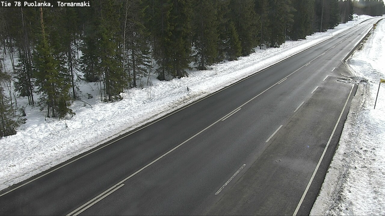 Kelikamerat Kuva Tie 78 Puolanka, Törmänmäki, Puolanka, Kainuu