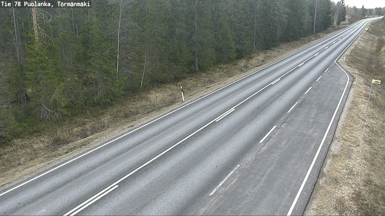 Kelikamerat Kuva Tie 78 Puolanka, Törmänmäki, Puolanka, Kainuu