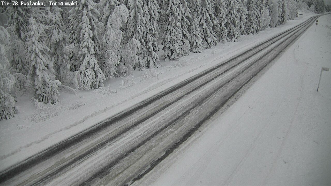 Kelikamerat Kuva Tie 78 Puolanka, Törmänmäki, Puolanka, Kainuu