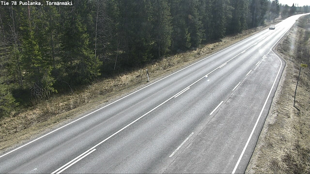 Kelikamerat Kuva Tie 78 Puolanka, Törmänmäki, Puolanka, Kainuu