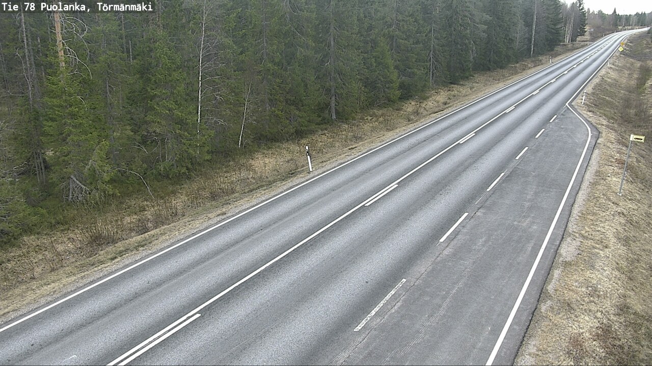 Kelikamerat Kuva Tie 78 Puolanka, Törmänmäki, Puolanka, Kainuu