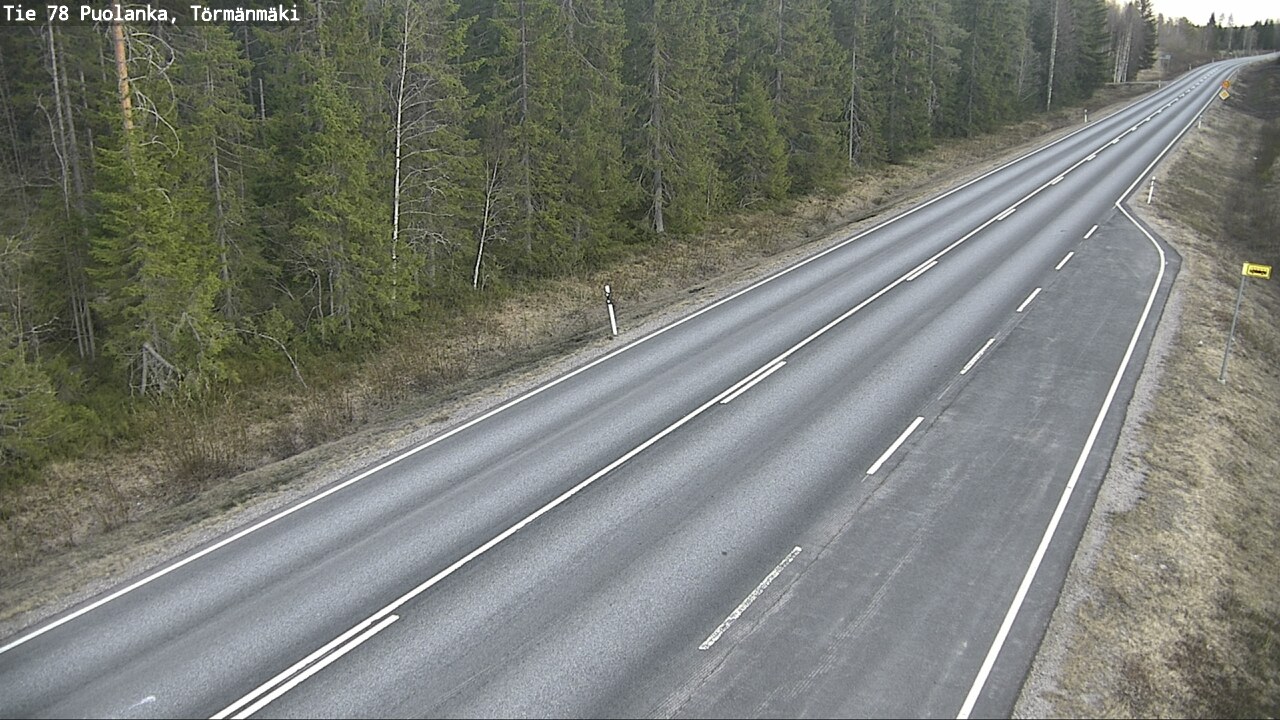 Kelikamerat Kuva Tie 78 Puolanka, Törmänmäki, Puolanka, Kainuu