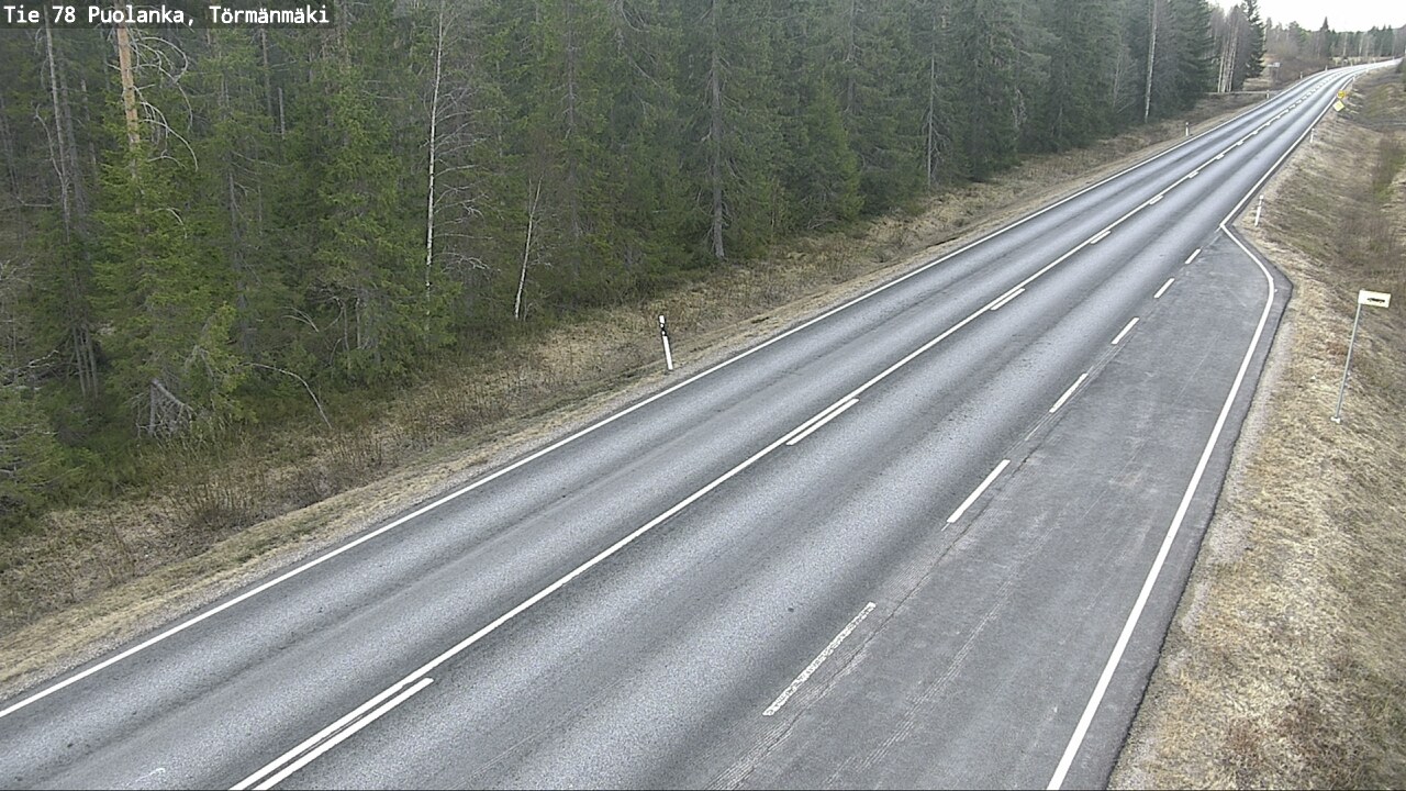 Kelikamerat Kuva Tie 78 Puolanka, Törmänmäki, Puolanka, Kainuu