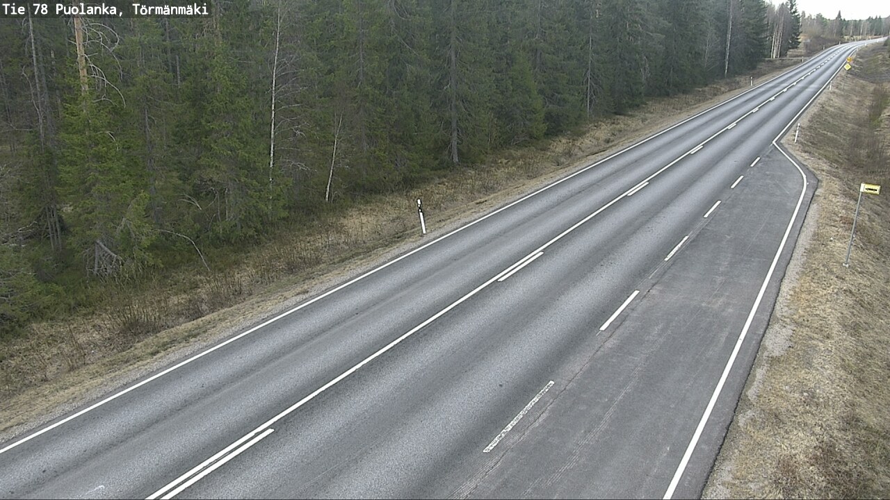Kelikamerat Kuva Tie 78 Puolanka, Törmänmäki, Puolanka, Kainuu