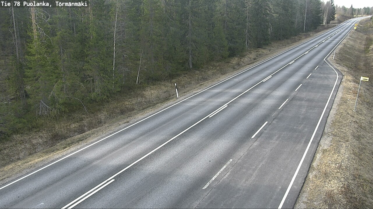 Kelikamerat Kuva Tie 78 Puolanka, Törmänmäki, Puolanka, Kainuu