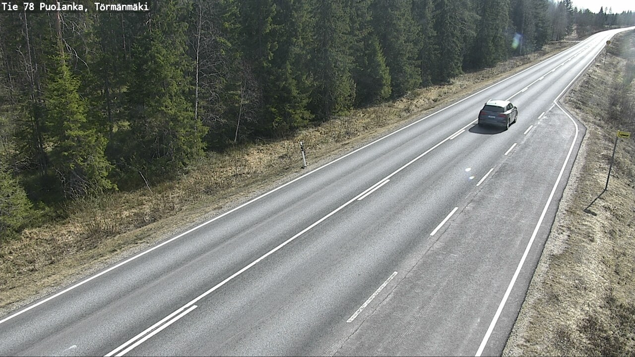 Kelikamerat Kuva Tie 78 Puolanka, Törmänmäki, Puolanka, Kainuu