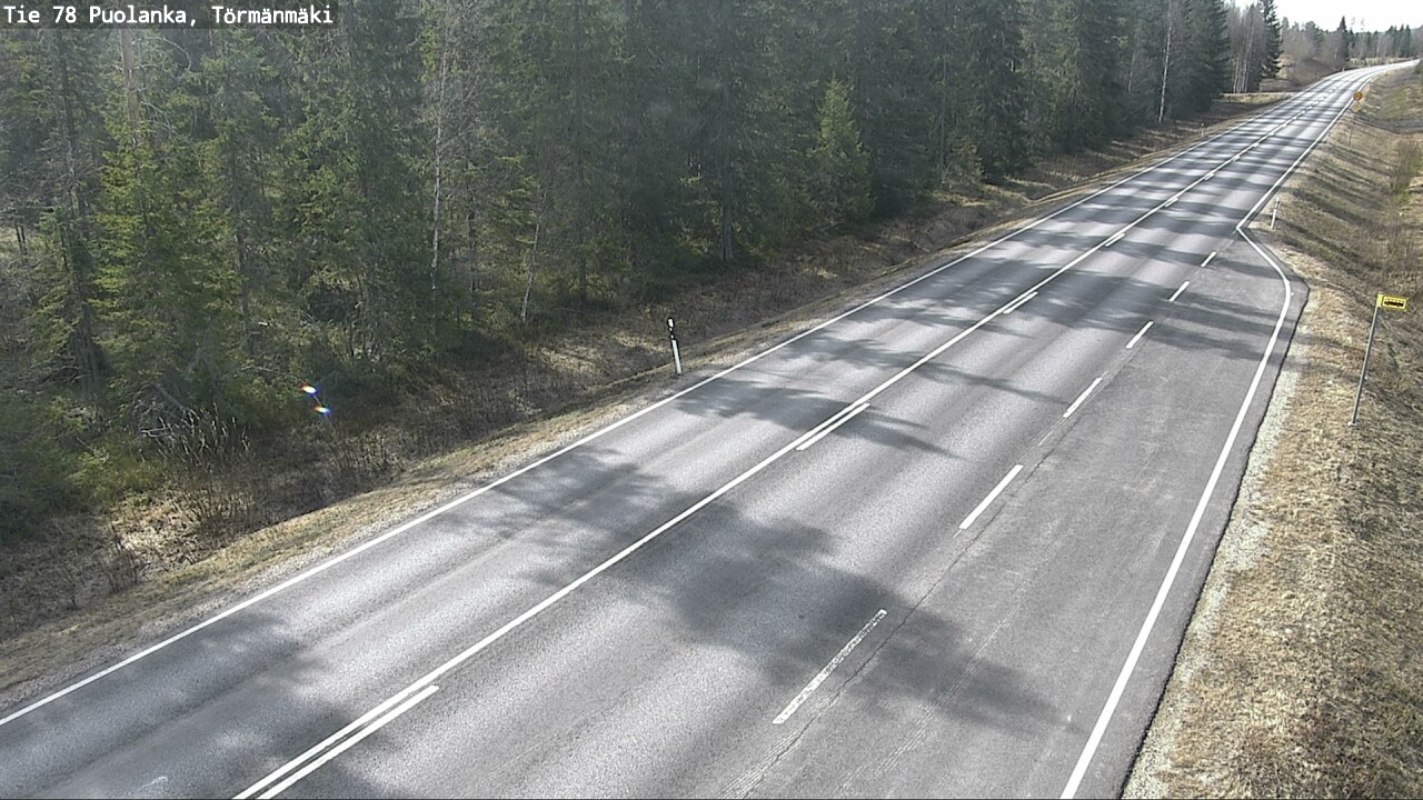 Kelikamerat Kuva Tie 78 Puolanka, Törmänmäki, Puolanka, Kainuu