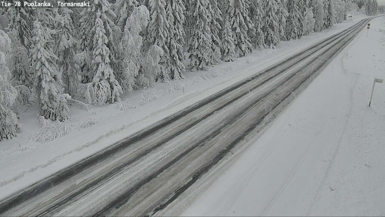 Kelikamerat Kuva Tie 78 Puolanka, Törmänmäki, Puolanka, Kainuu