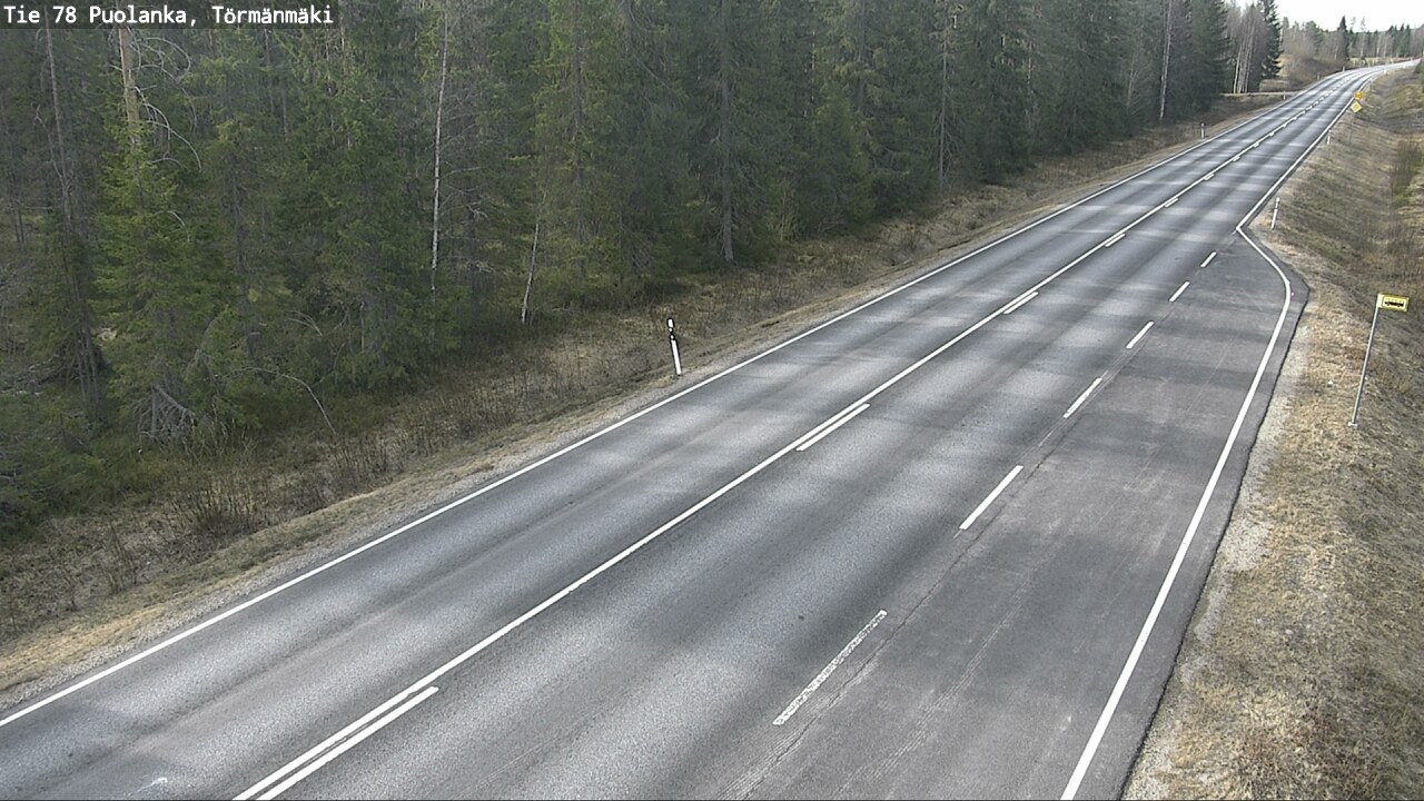 Kelikamerat Kuva Tie 78 Puolanka, Törmänmäki, Puolanka, Kainuu