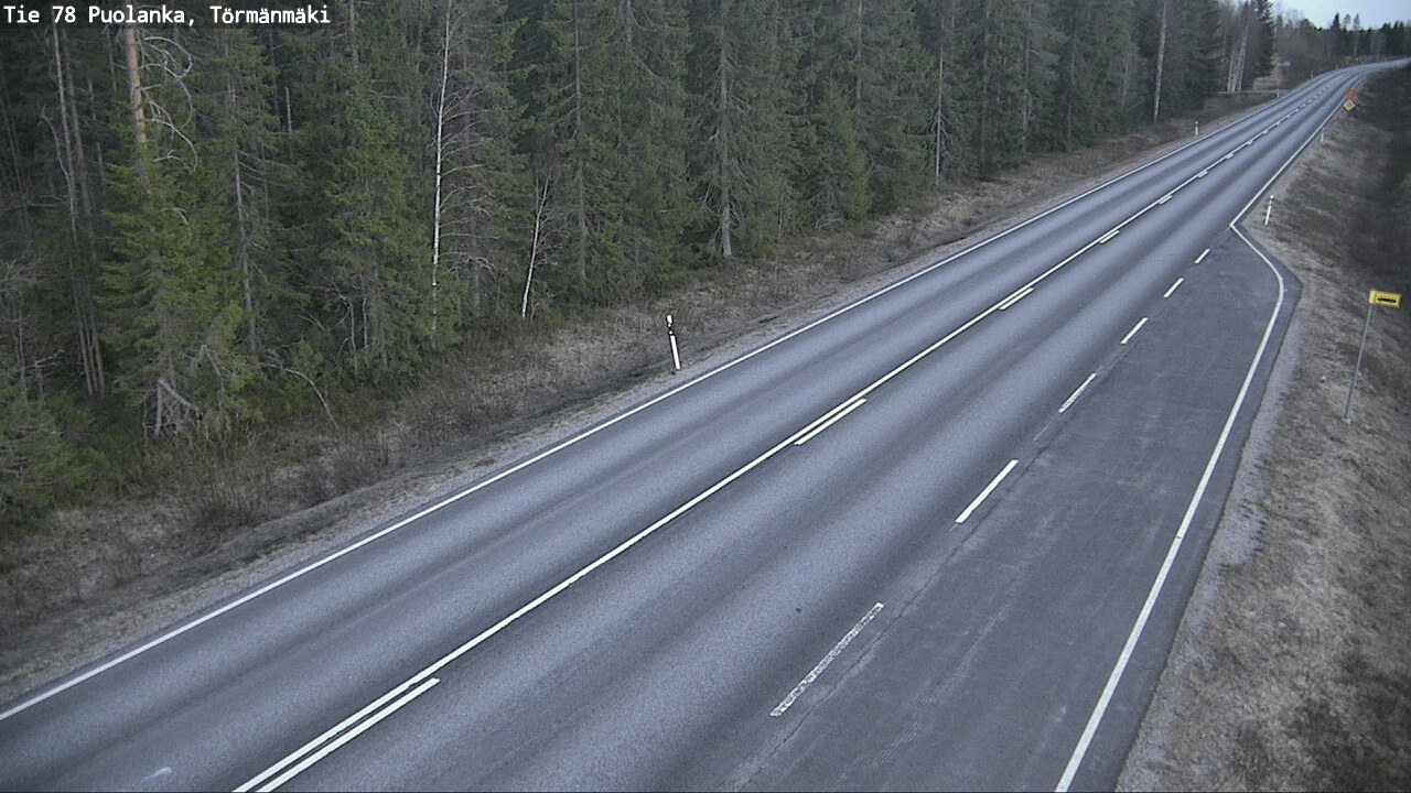 Kelikamerat Kuva Tie 78 Puolanka, Törmänmäki, Puolanka, Kainuu