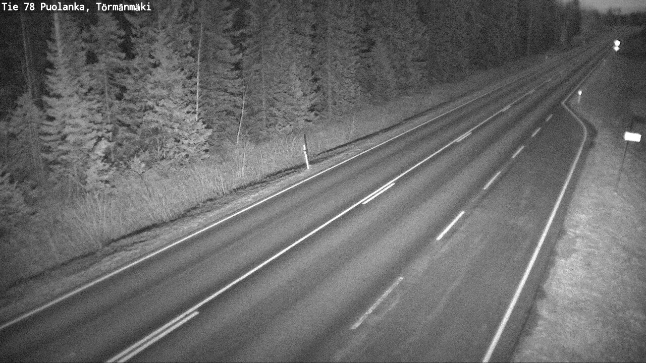 Kelikamerat Kuva Tie 78 Puolanka, Törmänmäki, Puolanka, Kainuu