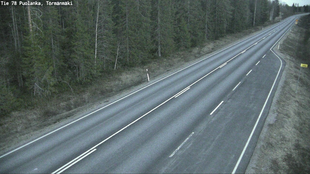 Kelikamerat Kuva Tie 78 Puolanka, Törmänmäki, Puolanka, Kainuu