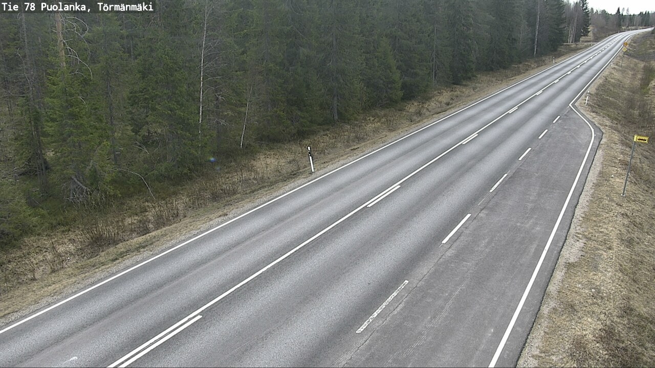 Kelikamerat Kuva Tie 78 Puolanka, Törmänmäki, Puolanka, Kainuu