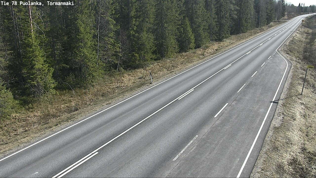 Kelikamerat Kuva Tie 78 Puolanka, Törmänmäki, Puolanka, Kainuu
