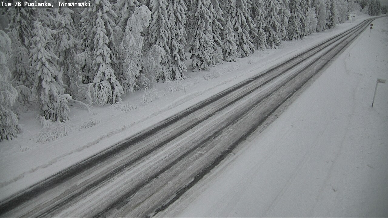 Kelikamerat Kuva Tie 78 Puolanka, Törmänmäki, Puolanka, Kainuu