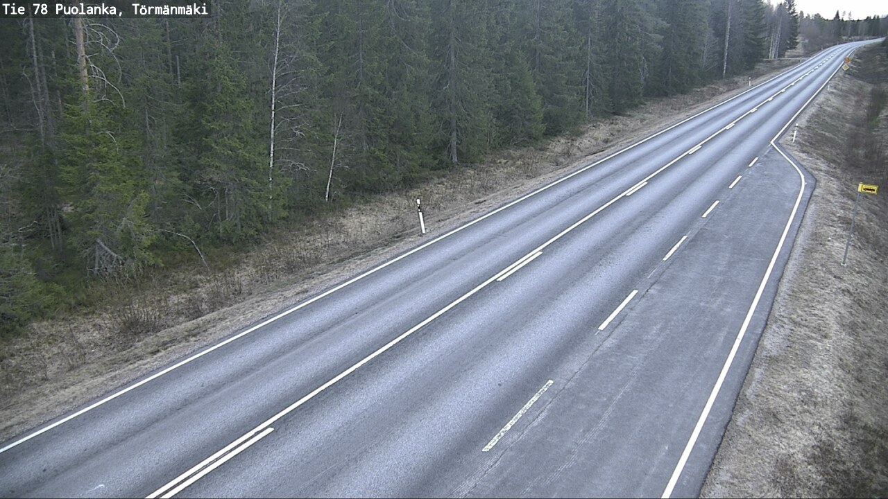 Kelikamerat Kuva Tie 78 Puolanka, Törmänmäki, Puolanka, Kainuu