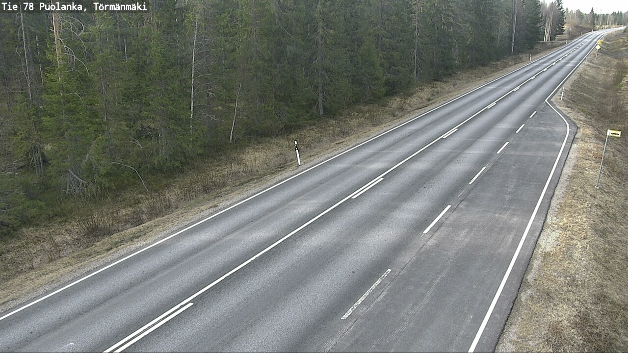Kelikamerat Kuva Tie 78 Puolanka, Törmänmäki, Puolanka, Kainuu