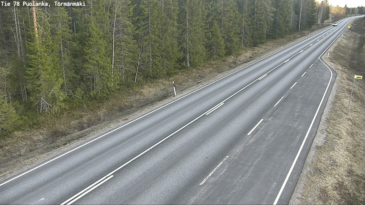 Kelikamerat Kuva Tie 78 Puolanka, Törmänmäki, Puolanka, Kainuu