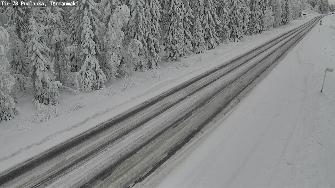 Kelikamerat Kuva Tie 78 Puolanka, Törmänmäki, Puolanka, Kainuu