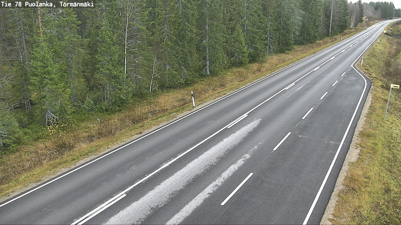 Kelikamerat Kuva Tie 78 Puolanka, Törmänmäki, Puolanka, Kainuu