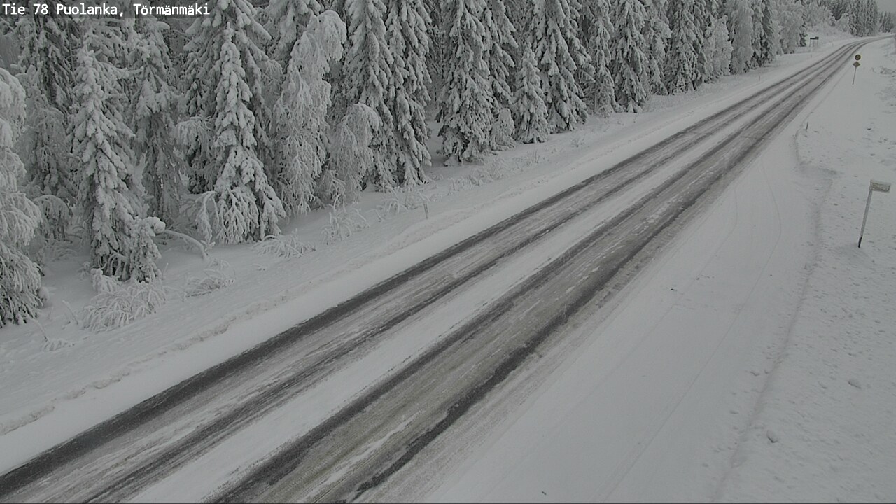 Kelikamerat Kuva Tie 78 Puolanka, Törmänmäki, Puolanka, Kainuu