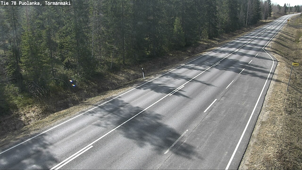 Kelikamerat Kuva Tie 78 Puolanka, Törmänmäki, Puolanka, Kainuu