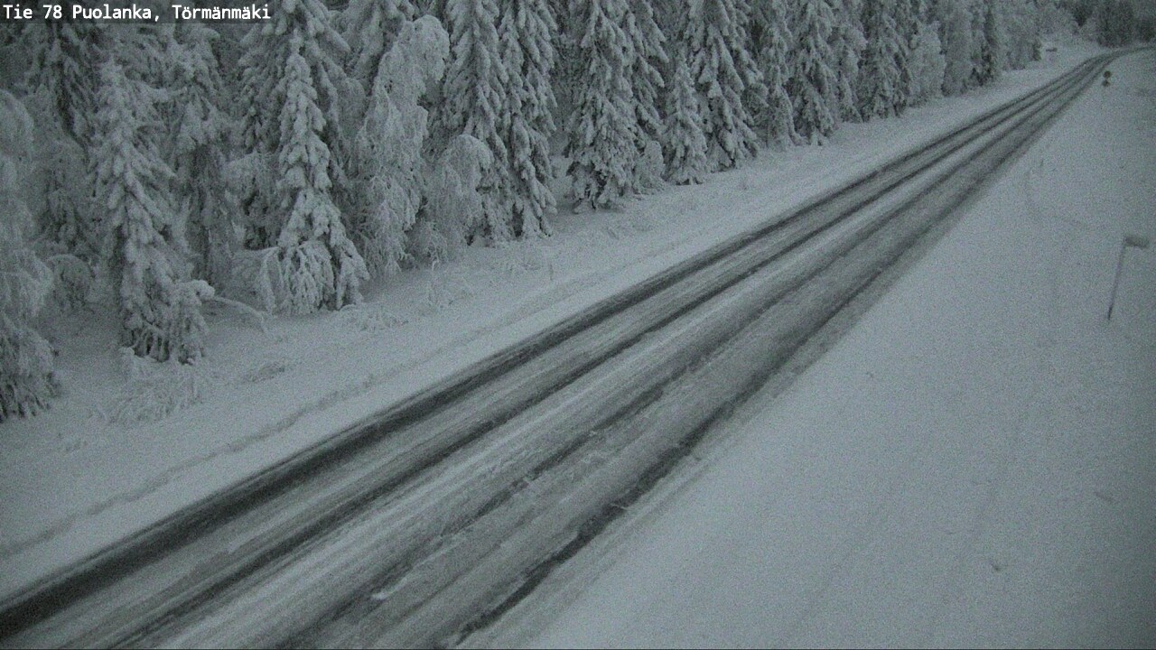Kelikamerat Kuva Tie 78 Puolanka, Törmänmäki, Puolanka, Kainuu