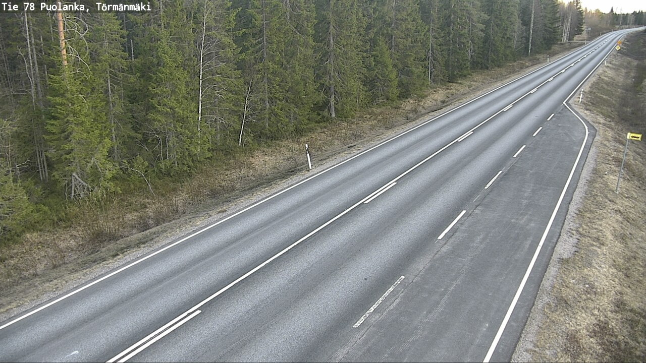 Kelikamerat Kuva Tie 78 Puolanka, Törmänmäki, Puolanka, Kainuu