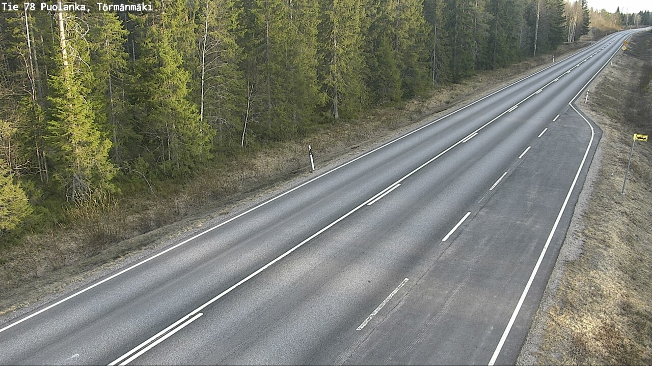 Kelikamerat Kuva Tie 78 Puolanka, Törmänmäki, Puolanka, Kainuu