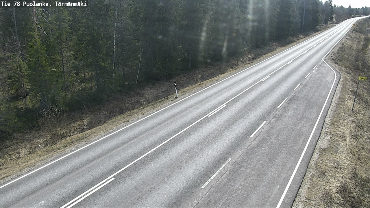 Kelikamerat Kuva Tie 78 Puolanka, Törmänmäki, Puolanka, Kainuu