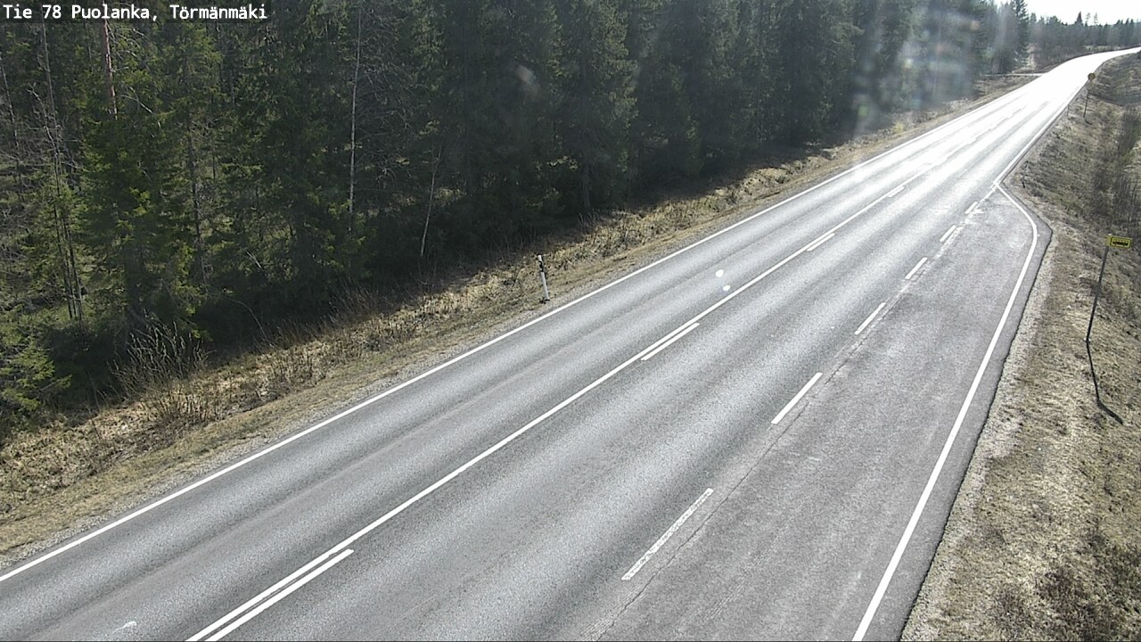 Kelikamerat Kuva Tie 78 Puolanka, Törmänmäki, Puolanka, Kainuu