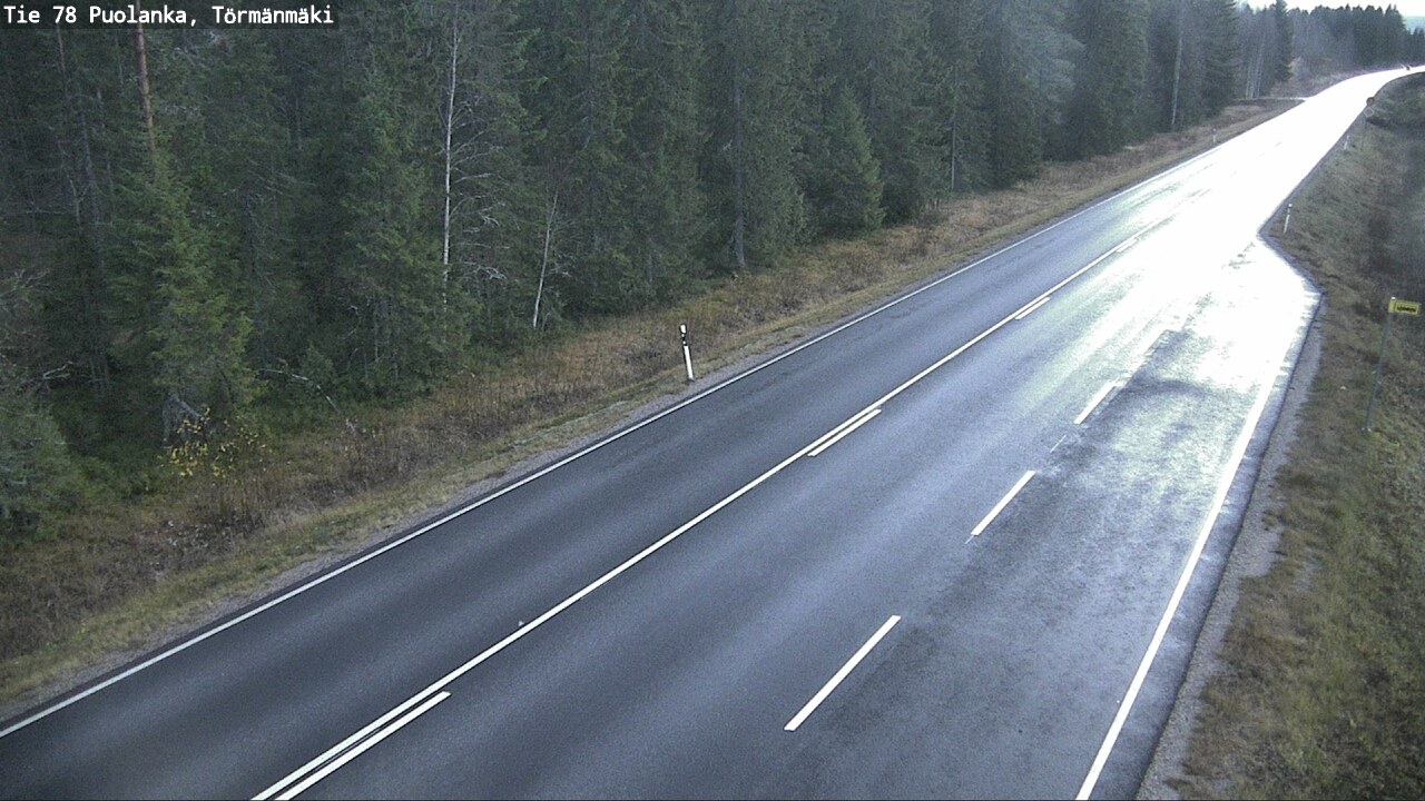 Kelikamerat Kuva Tie 78 Puolanka, Törmänmäki, Puolanka, Kainuu