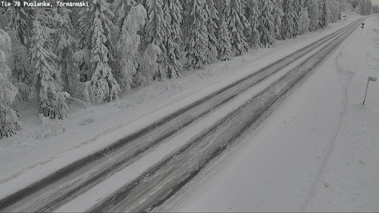 Kelikamerat Kuva Tie 78 Puolanka, Törmänmäki, Puolanka, Kainuu