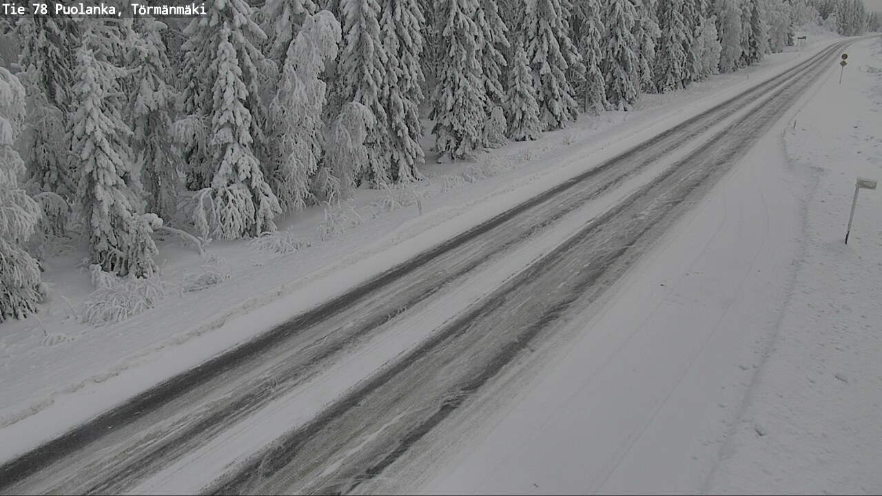 Kelikamerat Kuva Tie 78 Puolanka, Törmänmäki, Puolanka, Kainuu