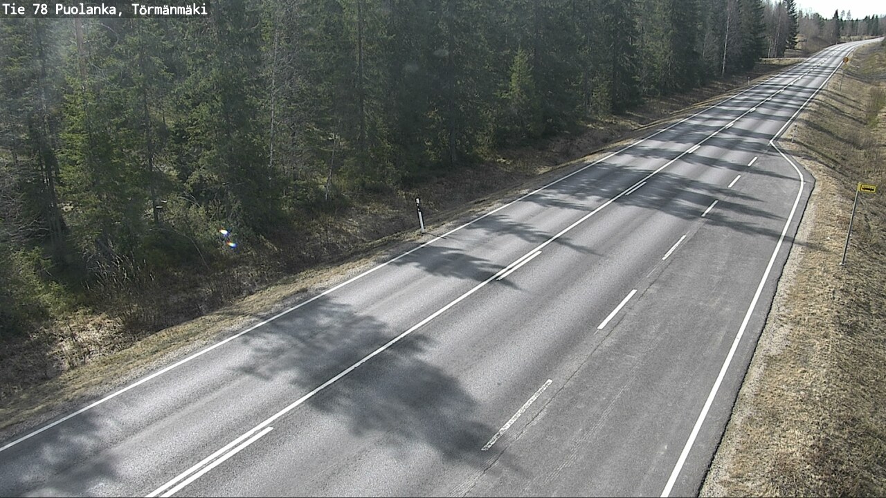 Kelikamerat Kuva Tie 78 Puolanka, Törmänmäki, Puolanka, Kainuu
