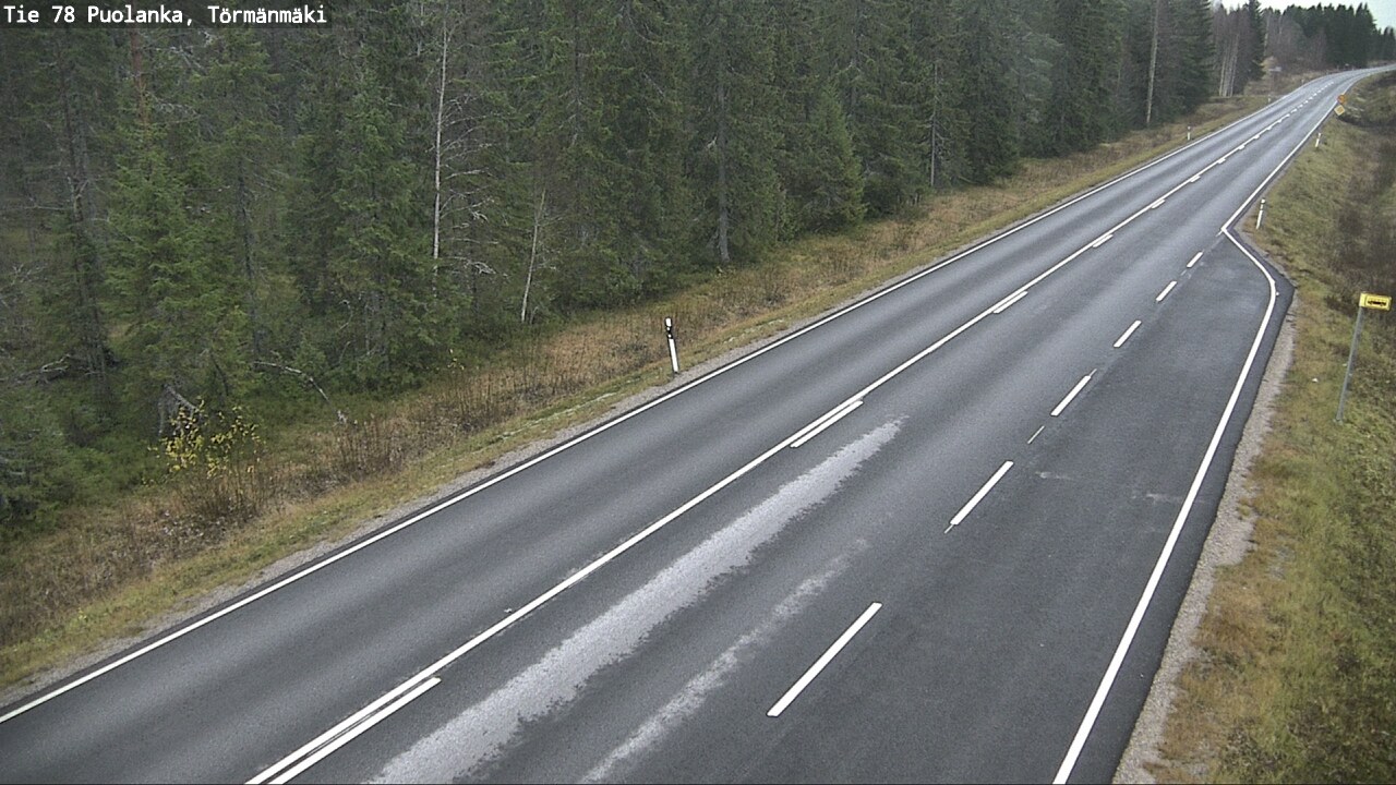 Kelikamerat Kuva Tie 78 Puolanka, Törmänmäki, Puolanka, Kainuu