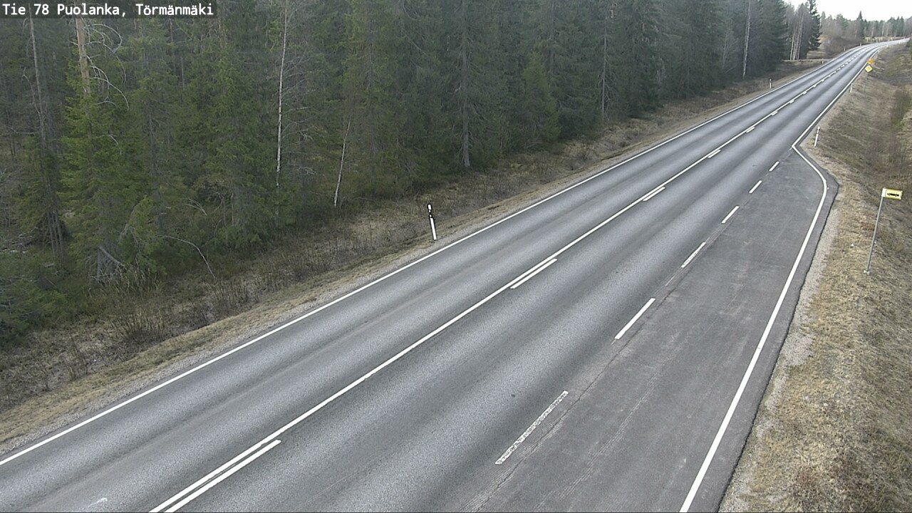 Kelikamerat Kuva Tie 78 Puolanka, Törmänmäki, Puolanka, Kainuu