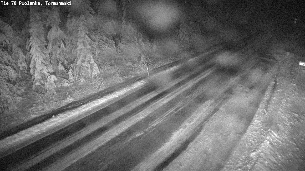 Weather Camera Image Väg 78 Puolango, Törmänmaki, Puolanka, Kainuu