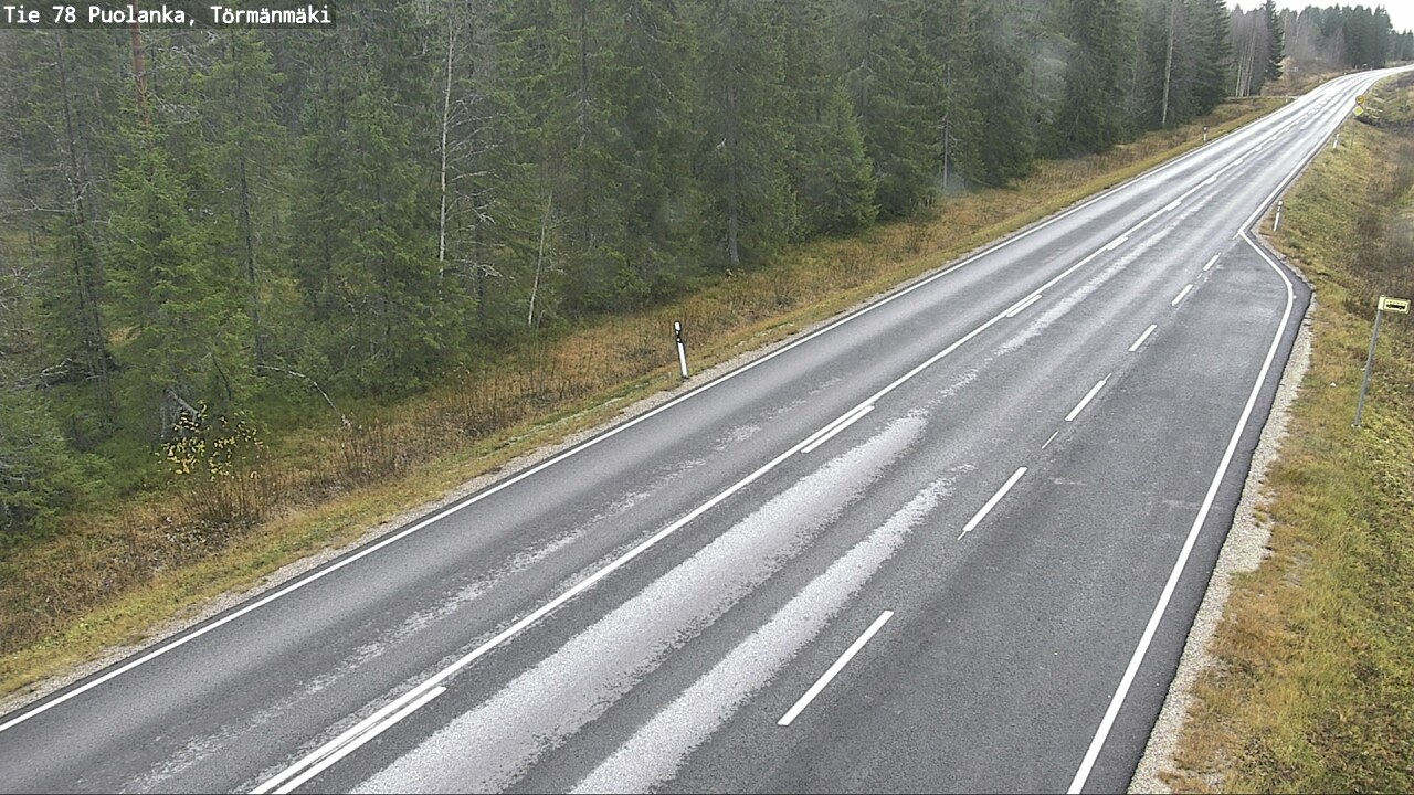 Kelikamerat Kuva Tie 78 Puolanka, Törmänmäki, Puolanka, Kainuu