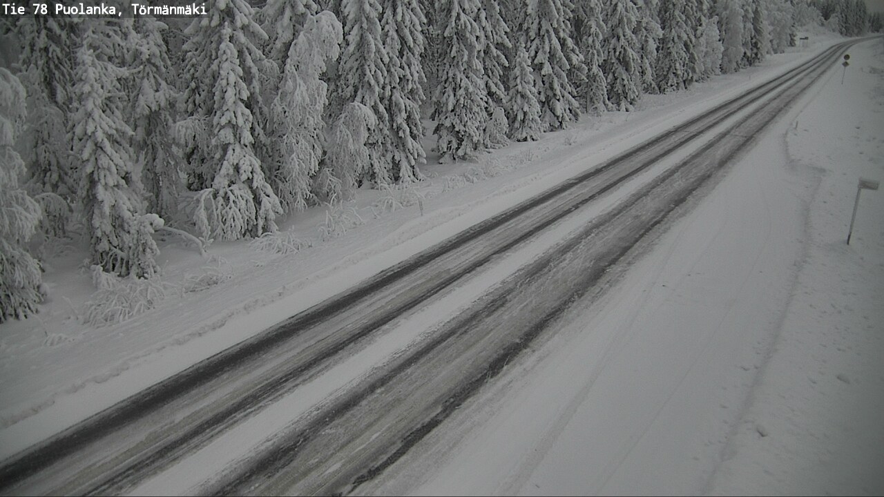Kelikamerat Kuva Tie 78 Puolanka, Törmänmäki, Puolanka, Kainuu