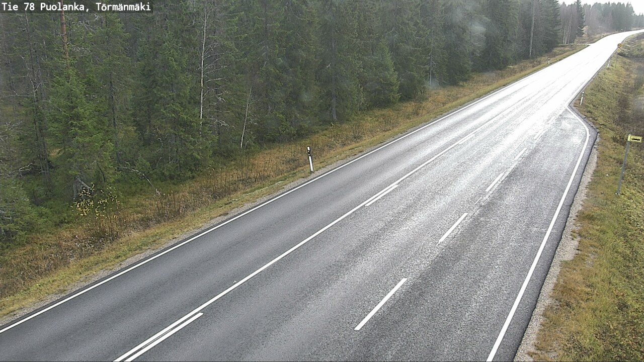 Kelikamerat Kuva Tie 78 Puolanka, Törmänmäki, Puolanka, Kainuu