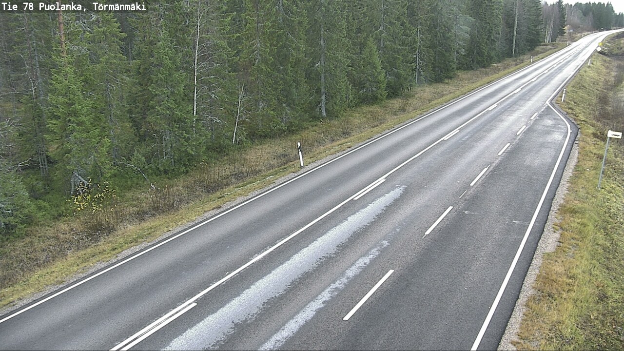 Kelikamerat Kuva Tie 78 Puolanka, Törmänmäki, Puolanka, Kainuu