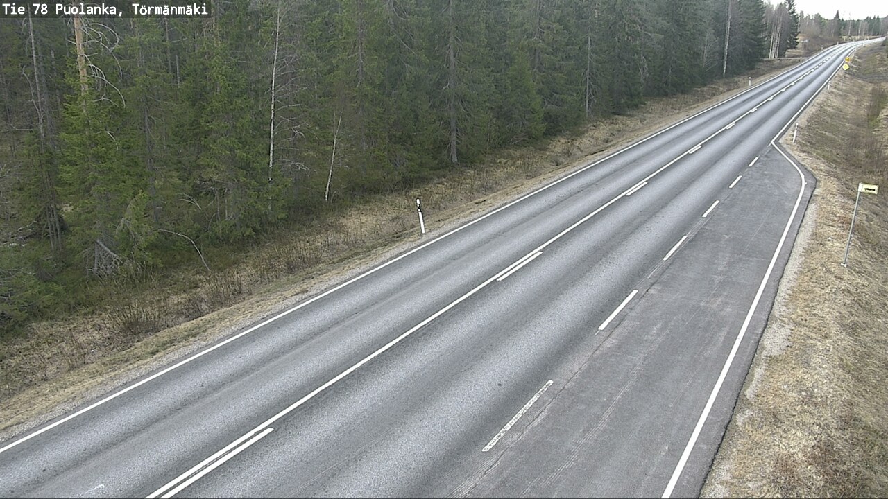 Kelikamerat Kuva Tie 78 Puolanka, Törmänmäki, Puolanka, Kainuu