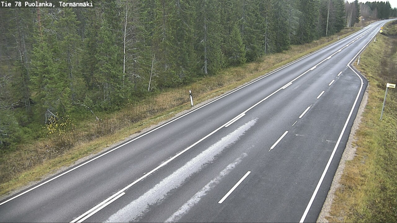 Kelikamerat Kuva Tie 78 Puolanka, Törmänmäki, Puolanka, Kainuu