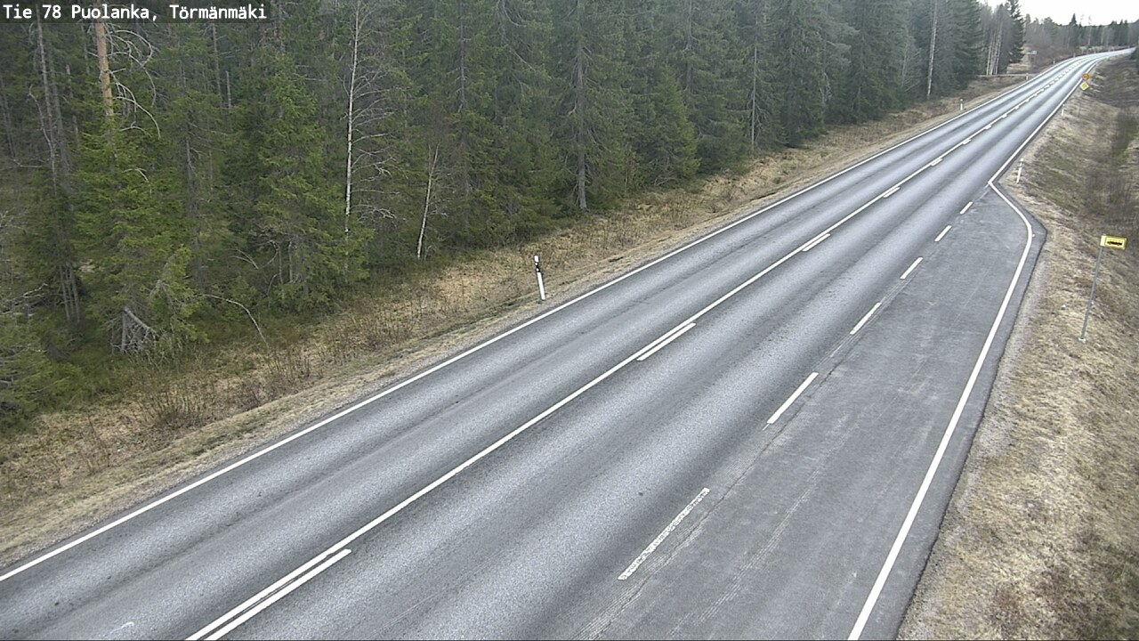 Kelikamerat Kuva Tie 78 Puolanka, Törmänmäki, Puolanka, Kainuu