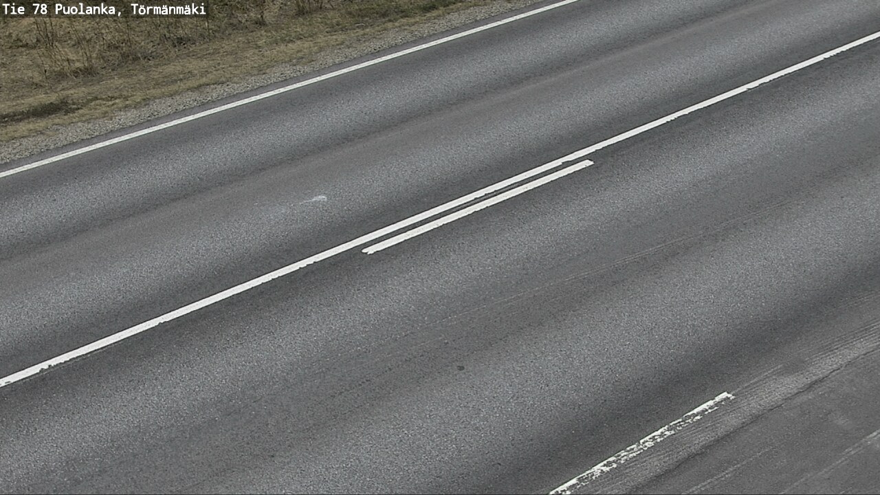Weather Camera Image Väg 78 Puolango, Törmänmaki, Puolanka, Kainuu
