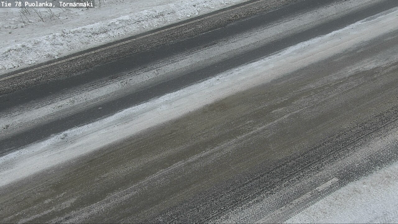 Weather Camera Image Road 78 Puolanka, Törmänmäki, Puolanka, Kainuu