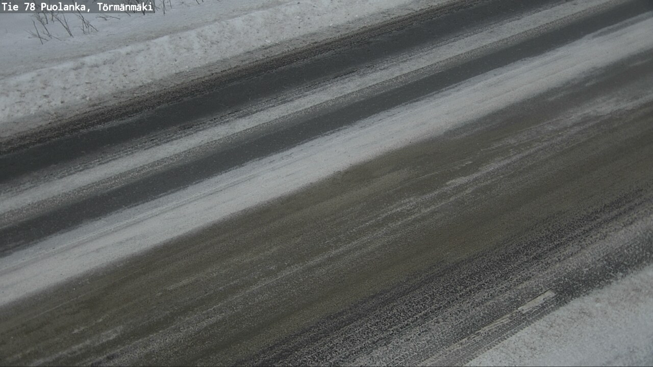 Weather Camera Image Road 78 Puolanka, Törmänmäki, Puolanka, Kainuu